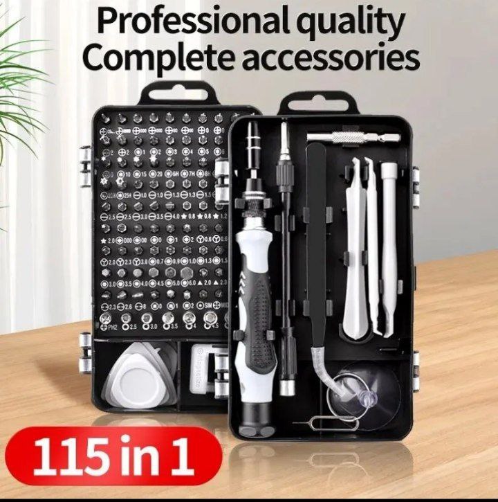 | NEW precision screwdriver 115-in-1 set …