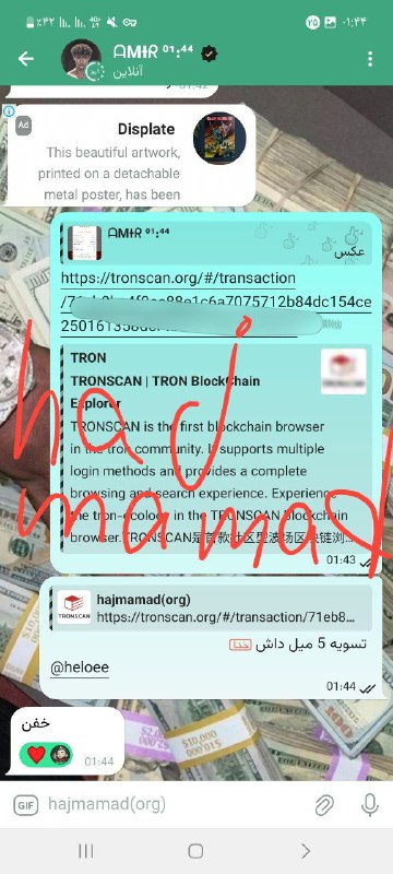 تسویه شست 5 میل برا امیر …
