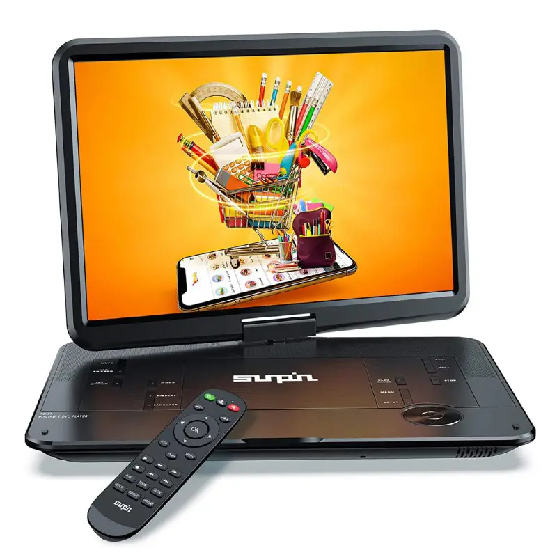 *SUNPIN Portable DVD Player 17.9" with …