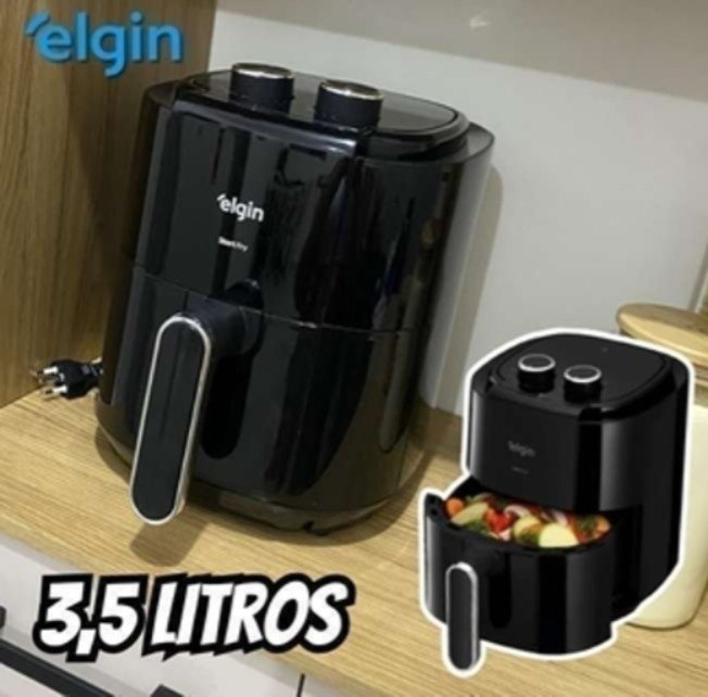 **CORREEE ***🥘*** Fritadeira Elétrica Elgin 3,5L …