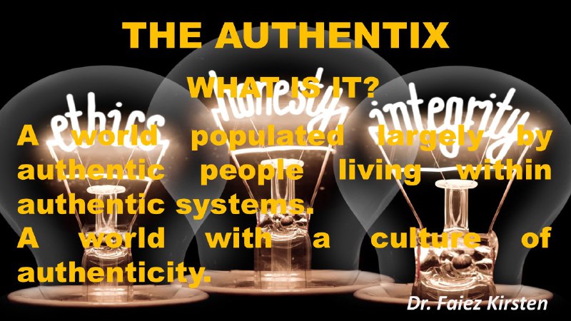 **WE ARE BUILDING AN AUTHENTIX. WOULD …