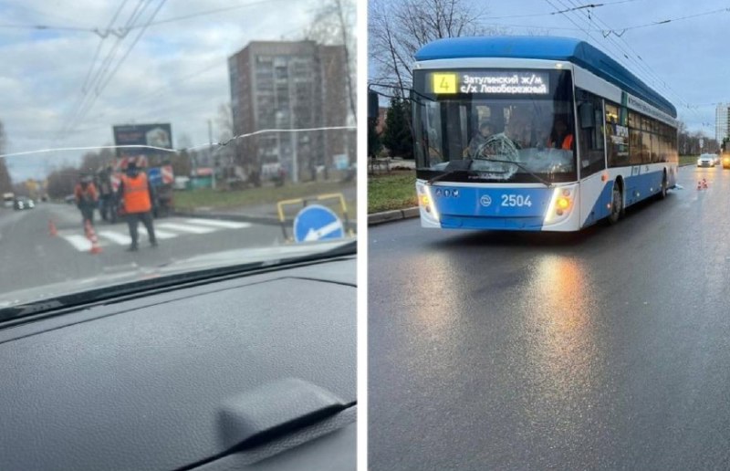 В Новосибирске начали делать разметку и …