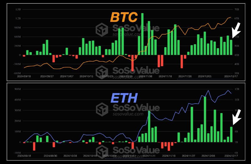 *****🚨***'24.12.17. 미국 ETF 순유출입 현황**