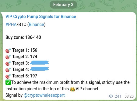 Signals Pump Crypto Binance🚀