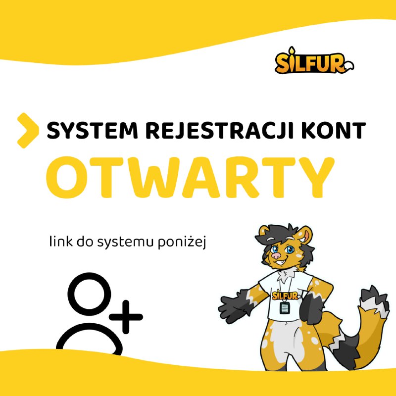 ***📣*** **System rejestracji kont otwarty.** ***😁***