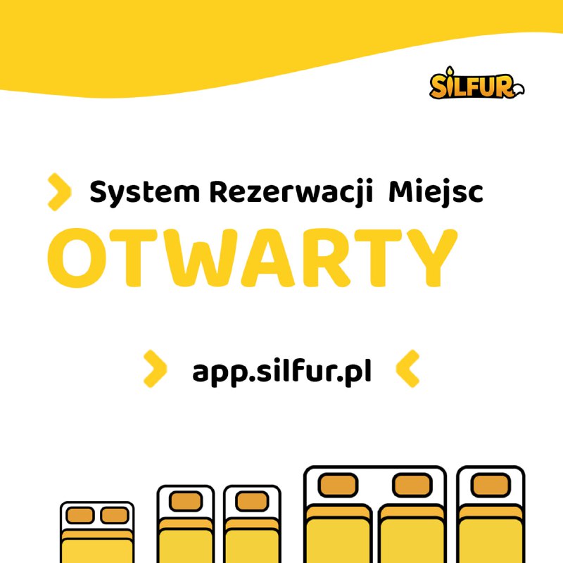 ***😁*** **System Rezerwacji Miejsc został otwarty**