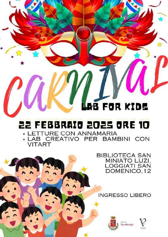 ***✨*** Vieni a festeggiare il CARNEVALE …