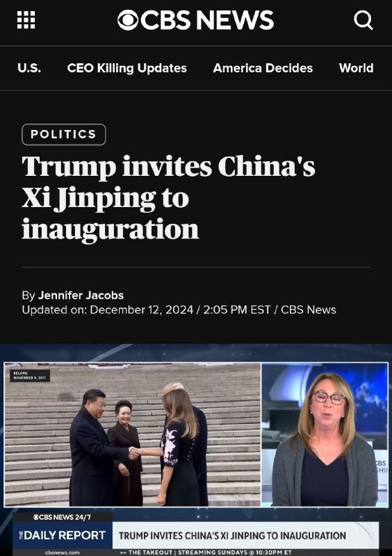 ***🇺🇸******🇨🇳*** O presidente eleito Donald Trump …