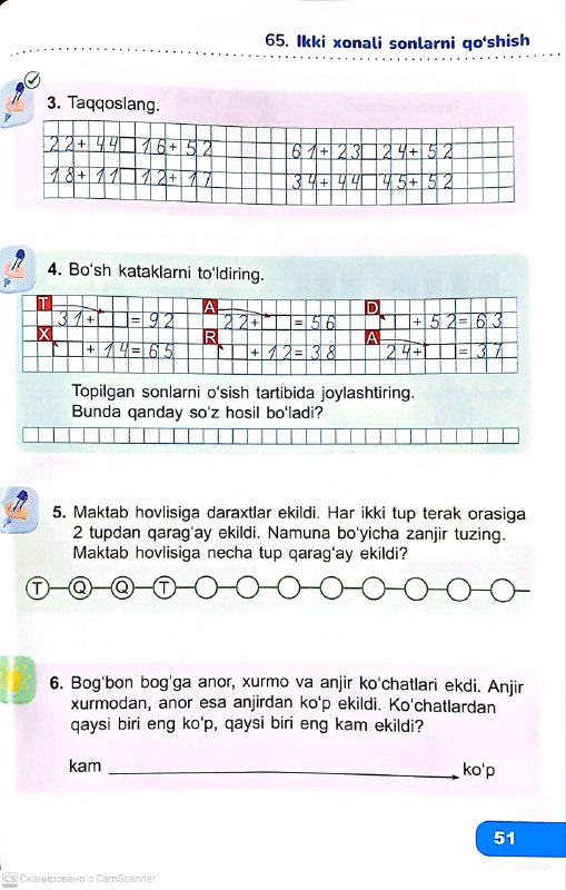 1-sinf MILLIY MAHORAT JAMOASI