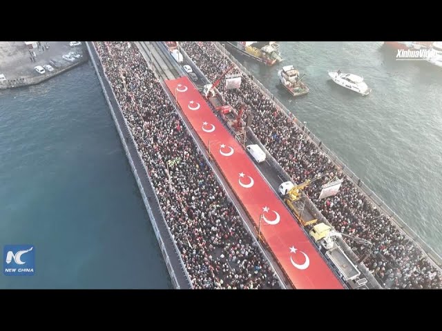 [[#Xinhua](?q=%23Xinhua)] **450,000 rally in Türkiye's Istanbul …