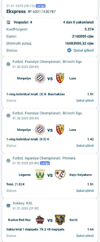 ***🔥*** **KUN STAVKASI 5.30+ kf*******🎁***** **1xbet …