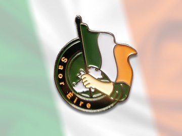 Get yourt Saor éire badge Now!