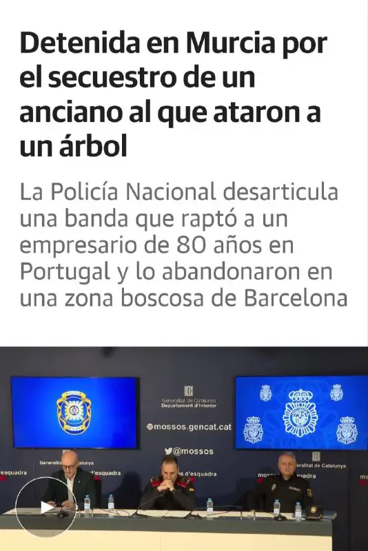 ***Detenida en Murcia por el secuestro …