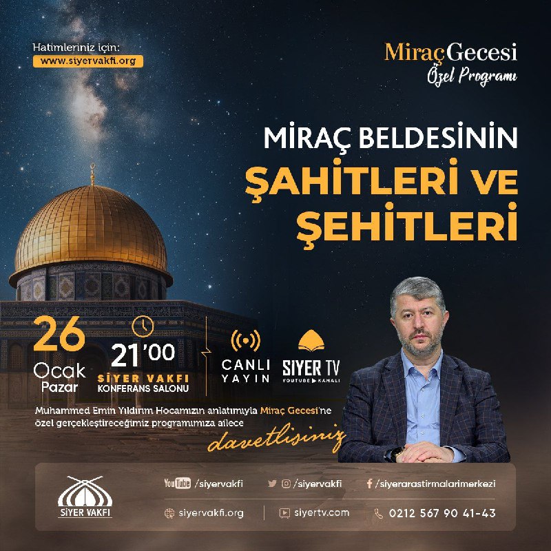 "Miraç Beldesinin Şahitler ve Şehitleri" başlıklı …