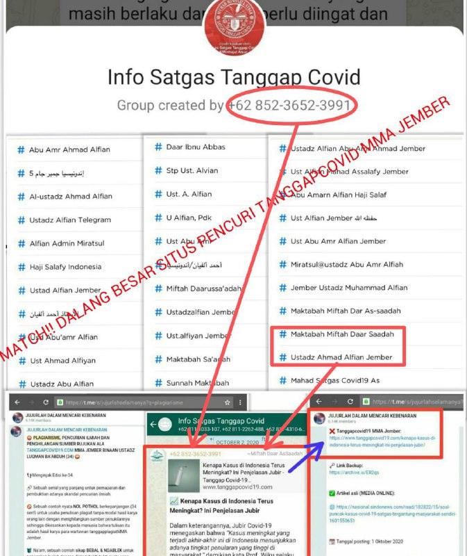 ***✊******🚔******🚨*** **MENANGKAP TANGAN DALANG-DALANG PLAGIARISME, PENCURIAN ILMIAH OLEH SITUS** [**TANGGAPCOVID19.COM**](http://TANGGAPCOVID19.COM/) **BINAAN USTADZ LUQMAN BA'ABDUH (3)** ***🔥***