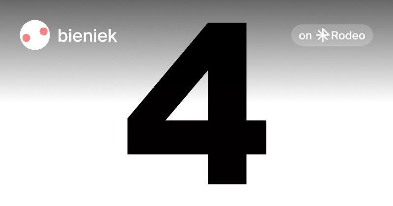 Last chance to get my #4 …