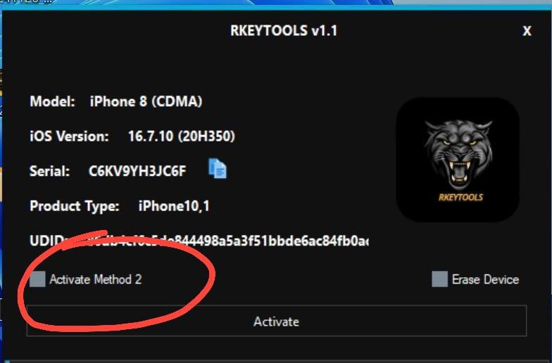 With rKeyTools if you bypass iPhone …