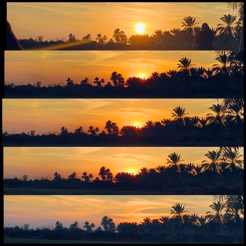 مراحل الغروب***✨******✨***..