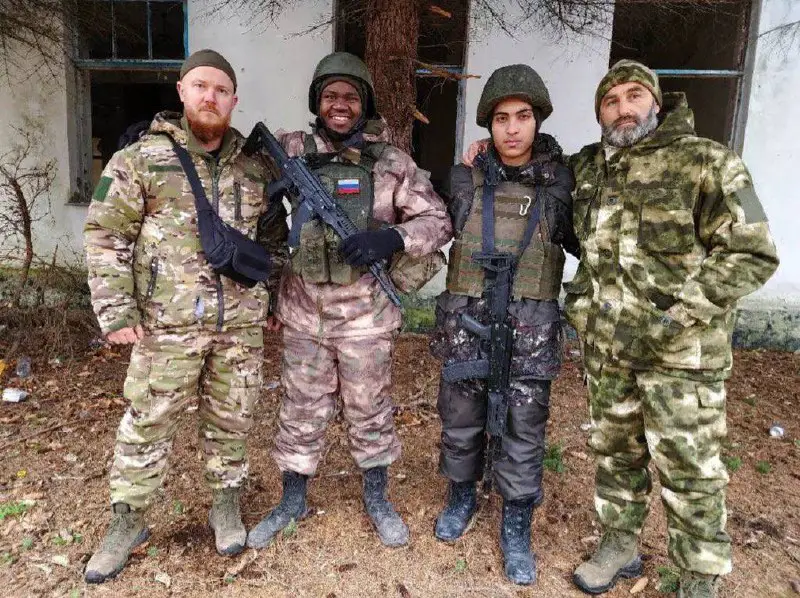 Nigerian, Syrian and Serbian mercenaries fighting …
