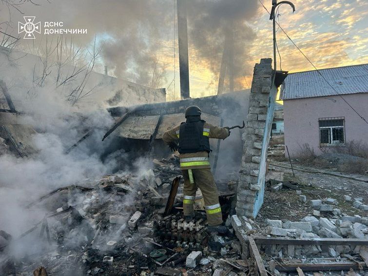 ***🔥***Сьогодні вранці ворог обстріляв Лиман: пошкоджено …