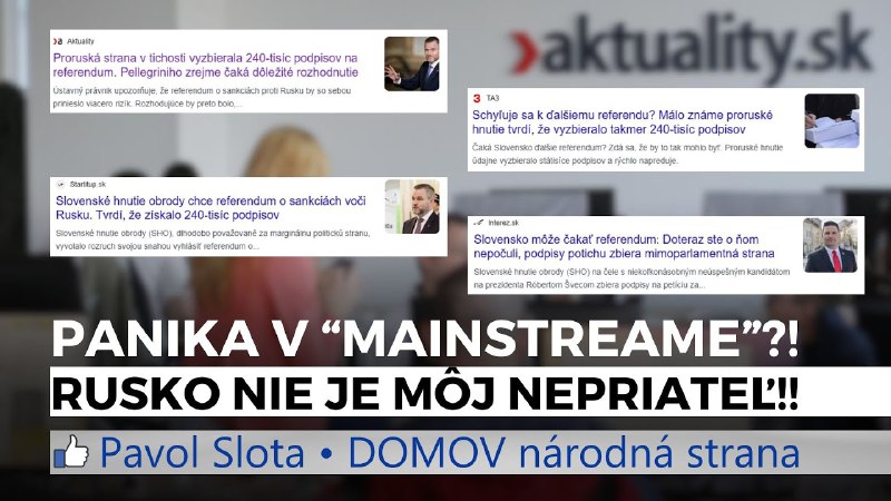 Pavol Slota 🇸🇰 Slováci VPRED!!