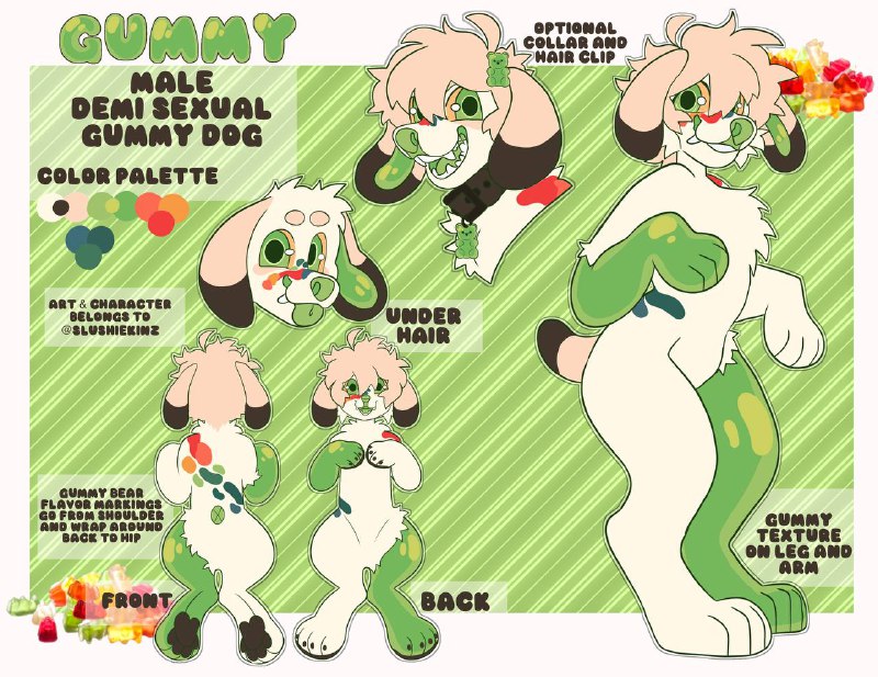 Ref sheet of the new boy, …