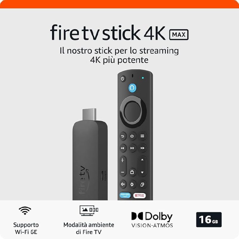 Fire TV Stick 4K Max di …