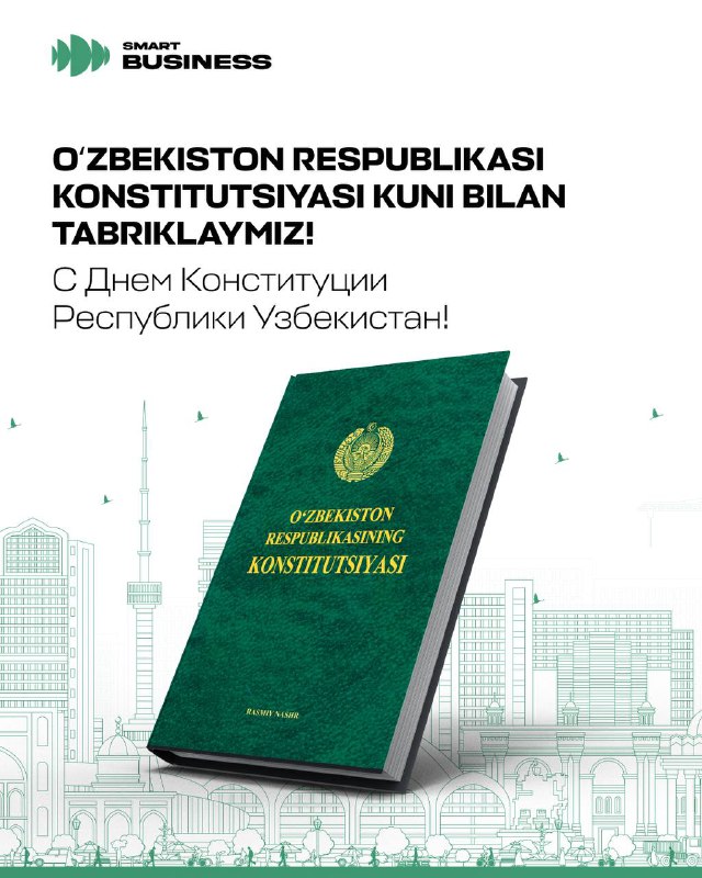 ***🇺🇿*** **Oʻzbekiston Respublikasi Konstitutsiyasi kuni bilan …