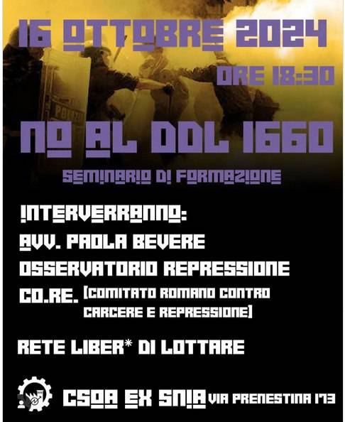 &gt;&gt; Roma 16/10 &lt;&lt;