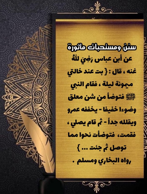 قناة 🌴 سنن مهجورة