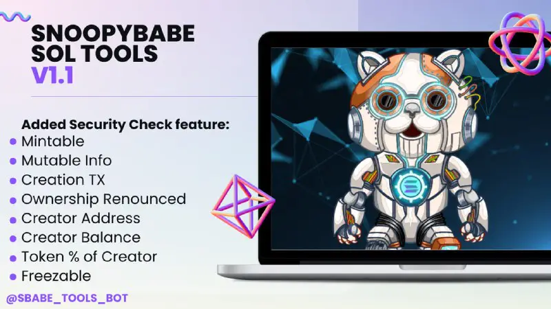 ***🏅*** **SnoopyBabe SOL Tools V1.1 -** …