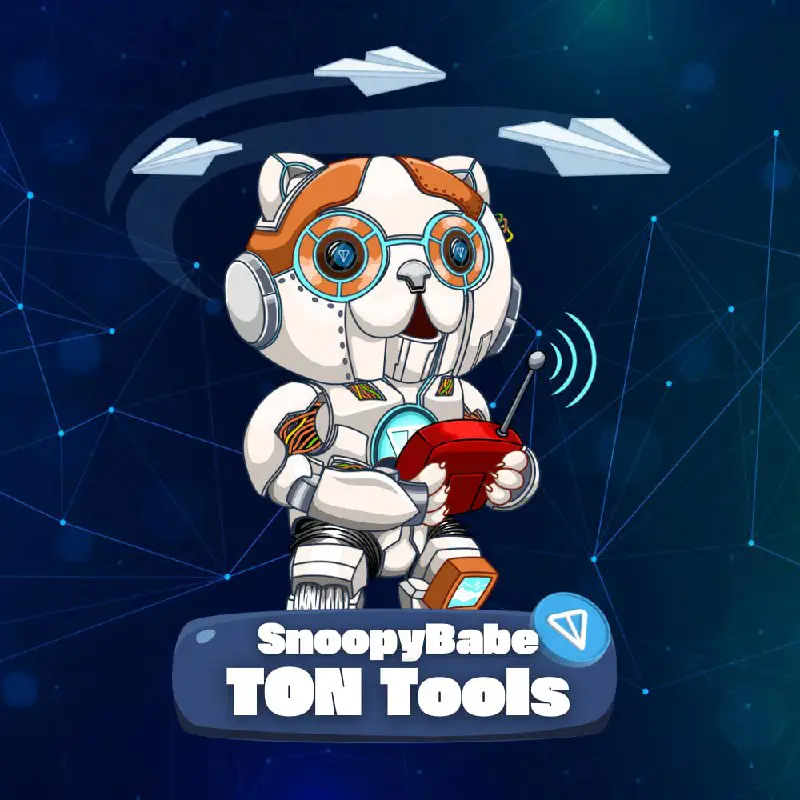 ***🏅*** **SnoopyBabe TON Tools: V1.0:** [**https://t.me/sbabet\_tools\_bot**](https://t.me/sbabet_tools_bot)***❤️*** …