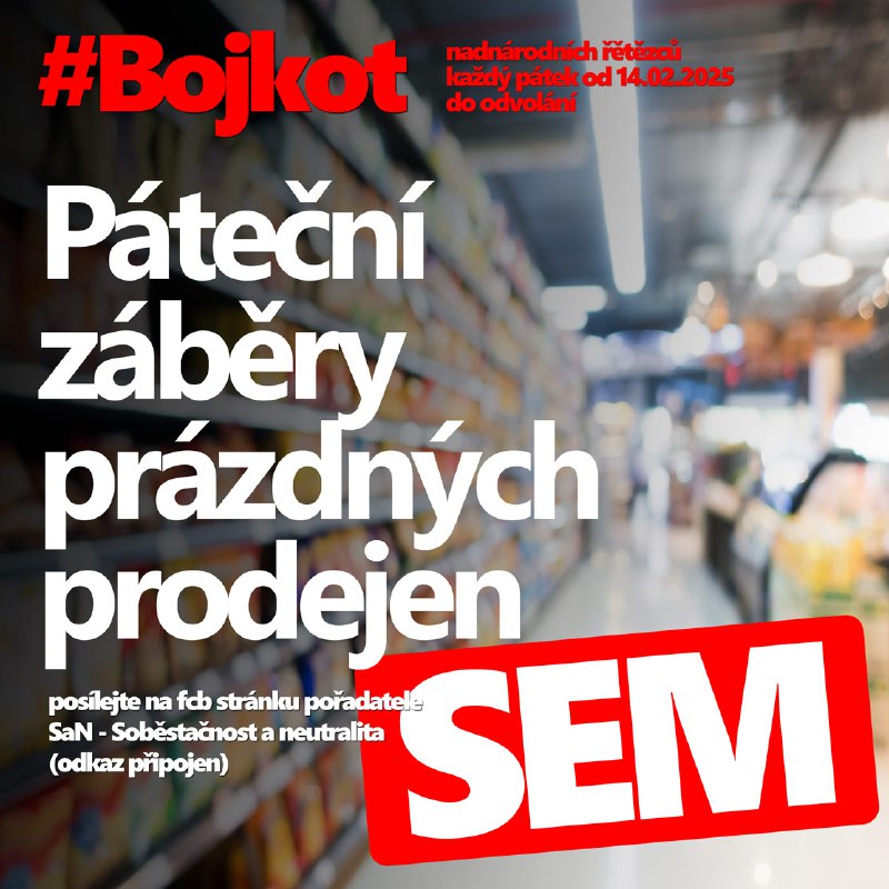 [**#bojkot - Ukažme ostatním že to …