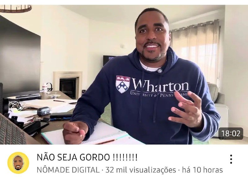 Sintomas: Não seja gordo