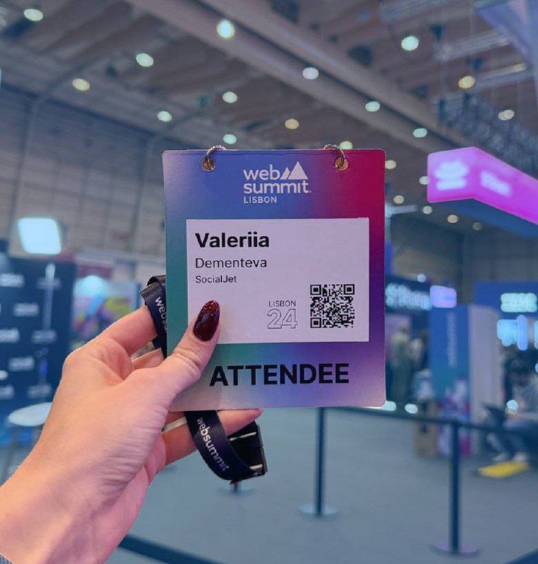 **SocialJet на Web Summit!** ***🔥***