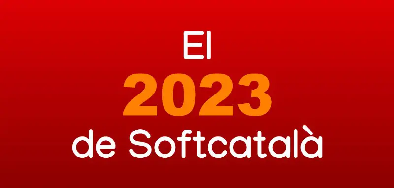 ***❤️*** Breu memòria de l’any 2023 a Softcatalà, amb dades del web, avanços en diversos projectes i com se’ns presenta …