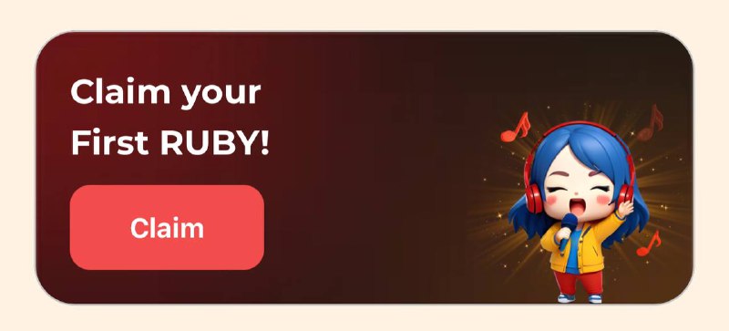 ***?*** [**Claim your $RUBY**](https://t.me/SingSing_TG_bot/app?startapp=7102036745) ***?***