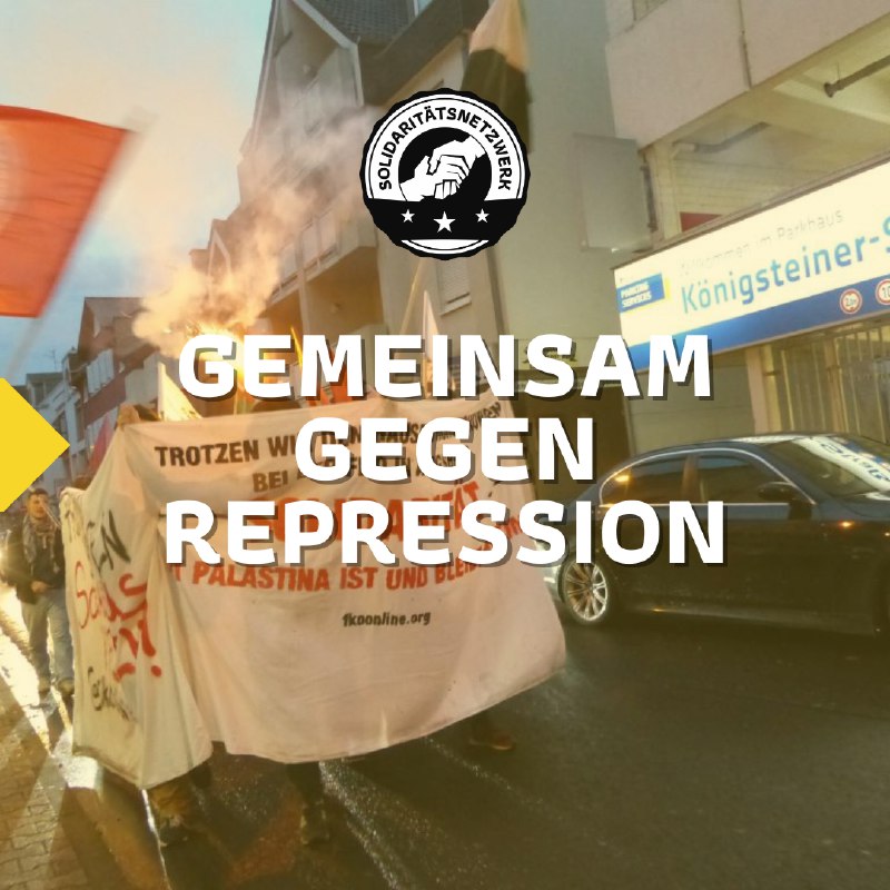 **Gemeinsam gegen Repression!**