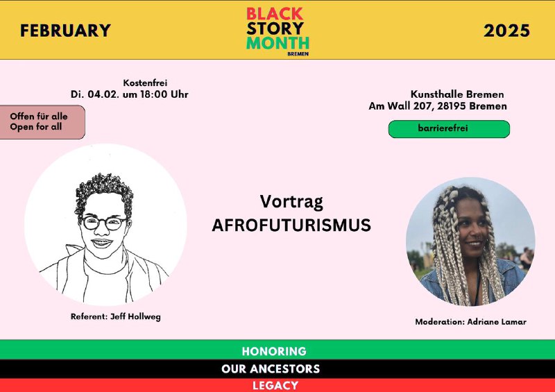 Vortrag: Afrofuturism (Vergangenheit, Gegenwart &amp; Zukunft)