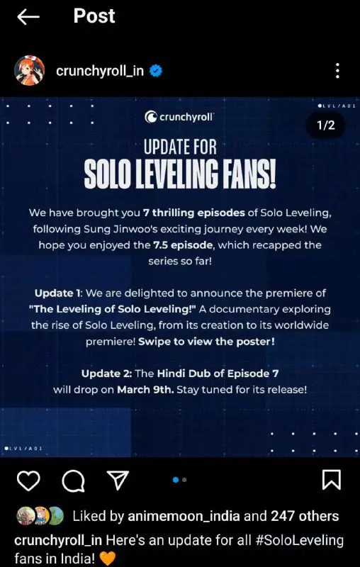 **Solo Leveling Episode 7 With Regional …