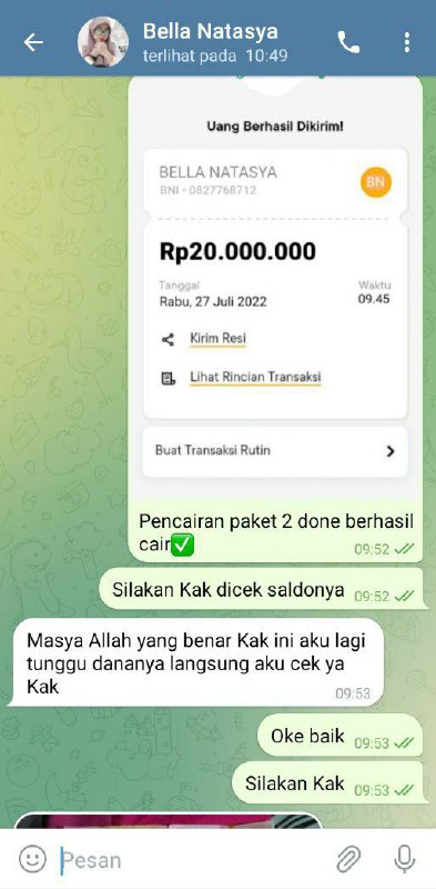 Real testimoni***✅***