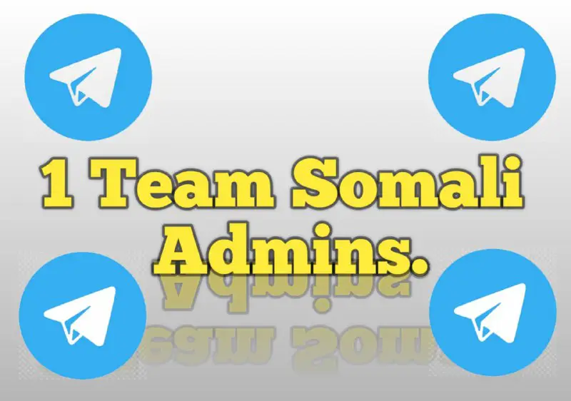 [​](https://telegra.ph/file/bc744a823ae78e3c70ff6.jpg)**1 Team Somali Admins.** Waa madal ay ku midaysan yihiin DhalinYaro somali Telegramers ah, Dhalintan oo gaaraysa illaa **50meeyo** Qof …