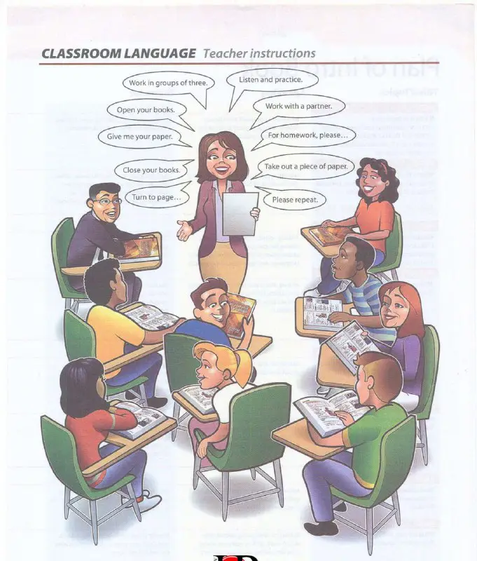 popular vocabulary In classroom