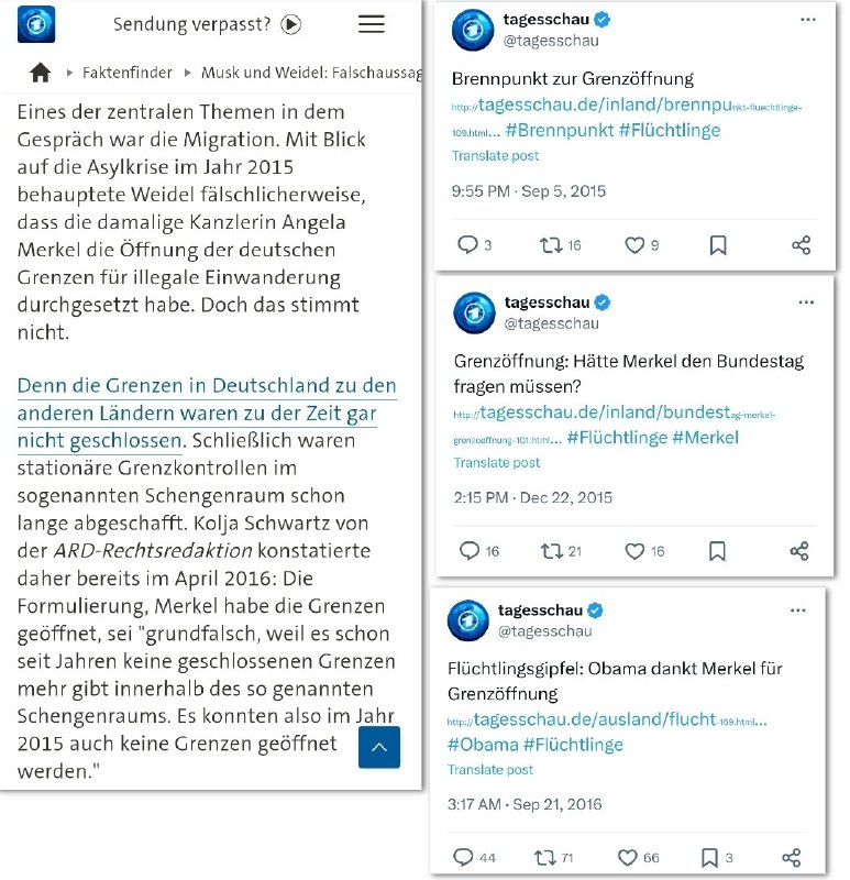 Kollektive Demenz bei der Tagesschau!