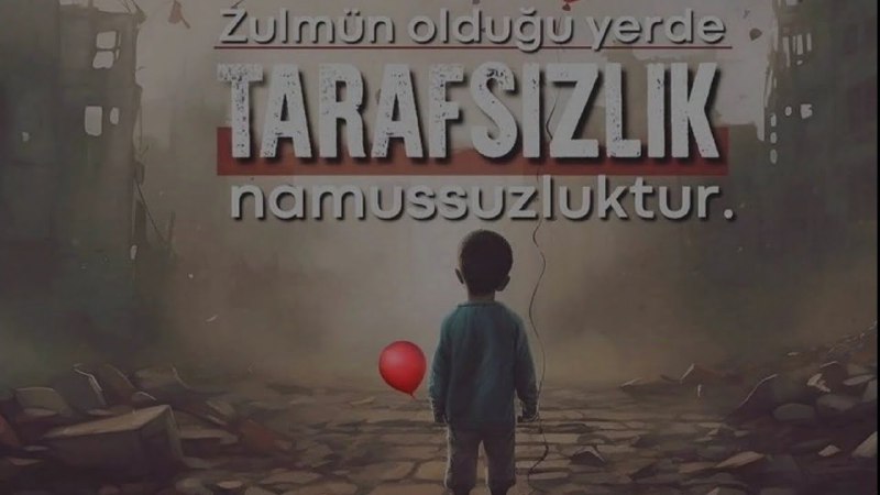 **Şüheda Hanım'ın yazmış olduğu Gazze şiiri …