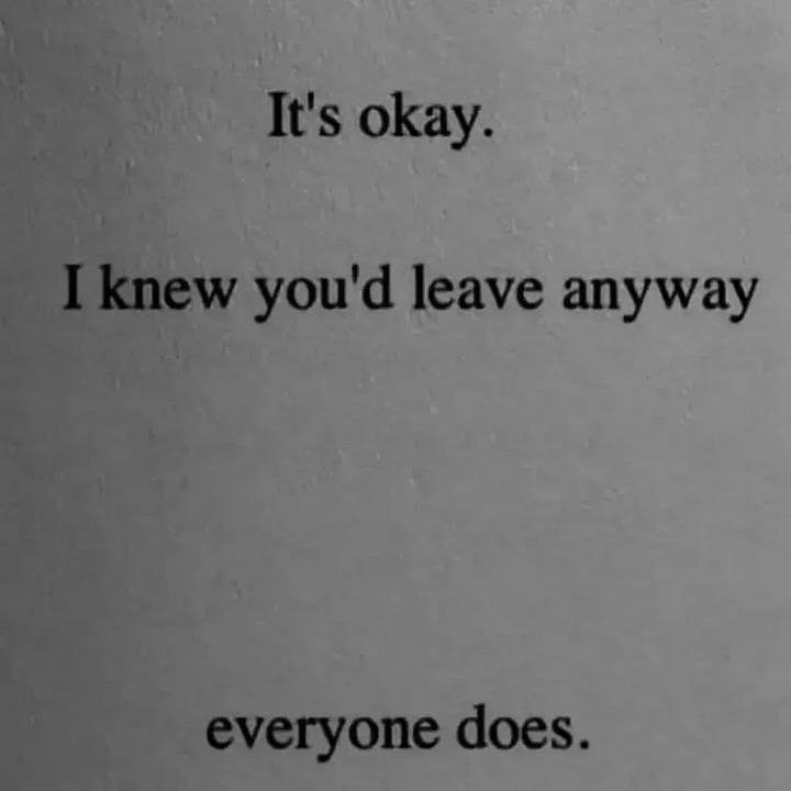 **It's okay