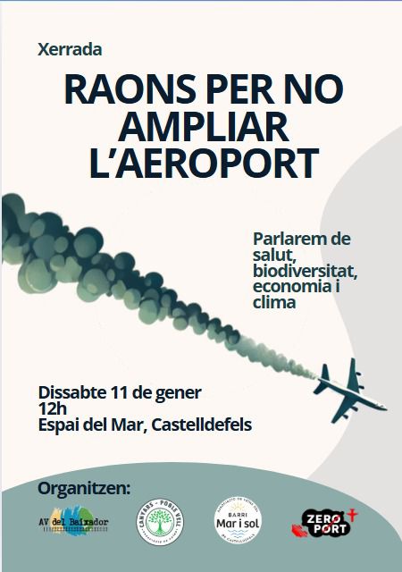 **XERRADA: RAONS PER NO AMPLIAR L'AEROPORT**