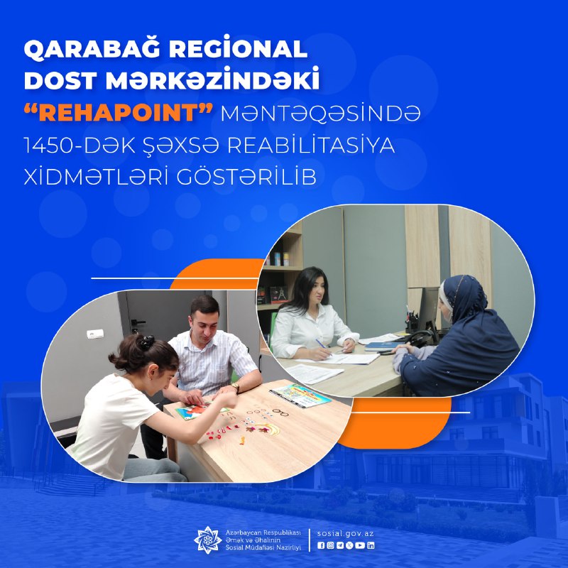 ***📍*** Bərdədə yerləşən Qarabağ Regional DOST …