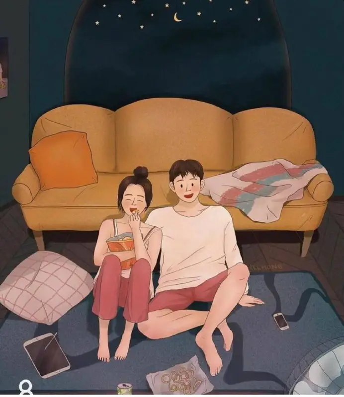 أنتَ الأمان المطمئن لقلبي دائماً ***❤***