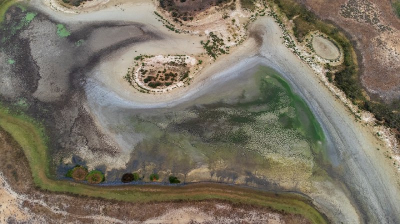 La laguna de Santa Olalla en …